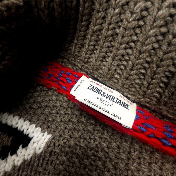 Zadig & Voltaire Ella Cowichan Cardigan XS / S - Picture 10 of 11